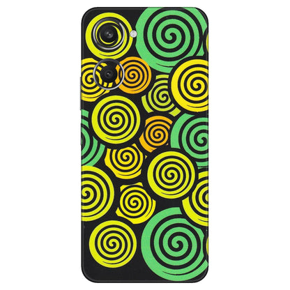 VIVO Y Series Phone Skins (All Models) - Crazy Spiral - Matte Finish (M-91) Vivo Y28S (5G)
