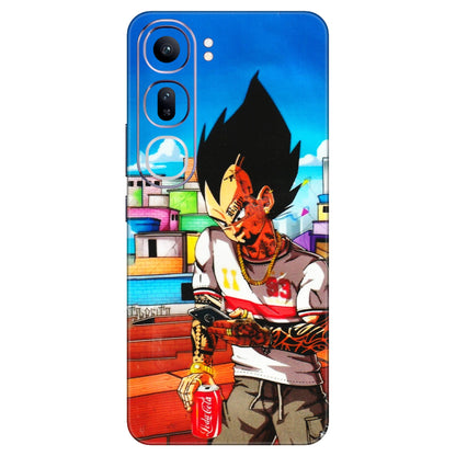 VIVO Y Series Phone Skins (All Models) - Vegeta - 3D Embossed Finish (L-136) Vivo Y300 (5G)