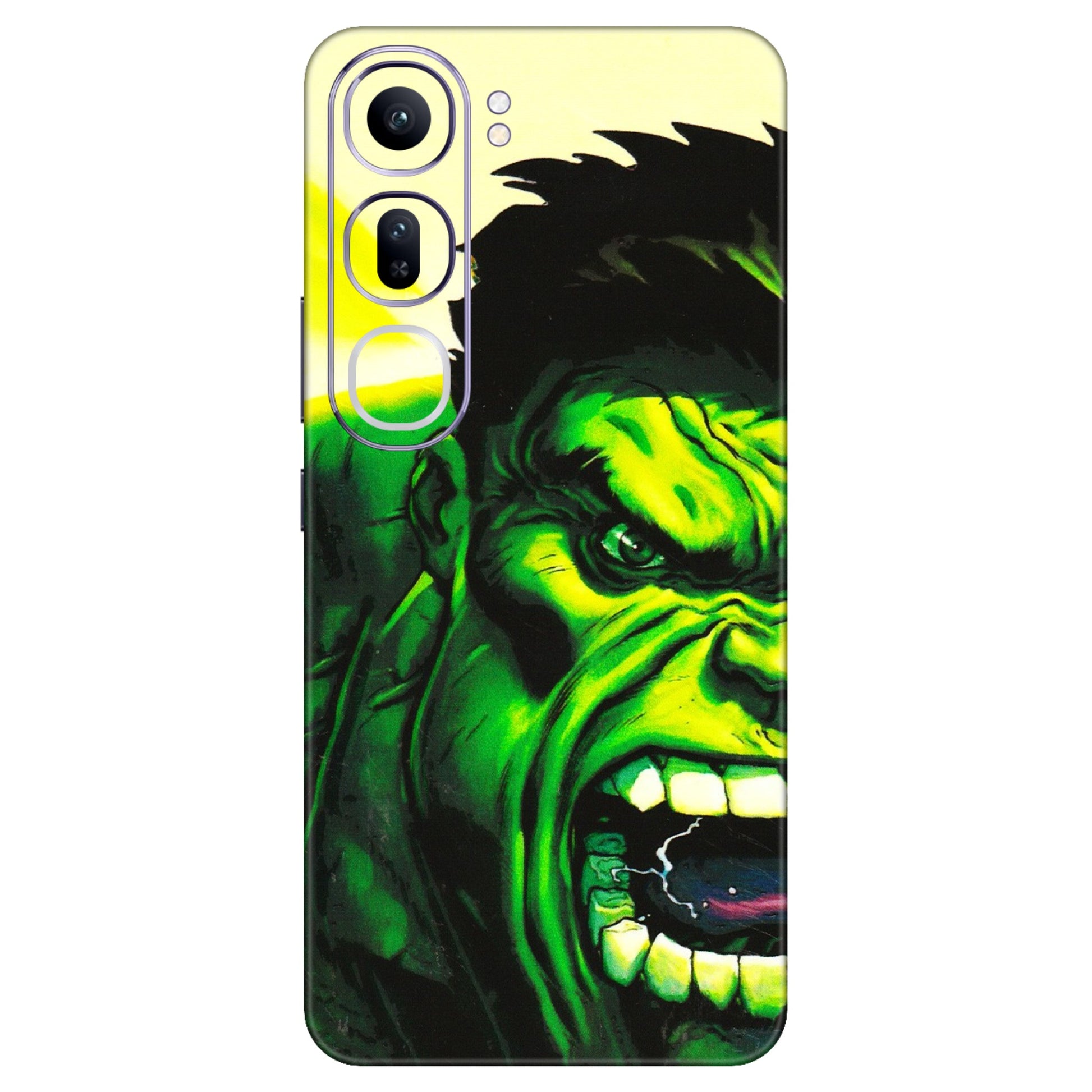 VIVO Y Series Phone Skins (All Models) - Hulk - 3D Embossed Finish (L-180) Vivo Y300 (5G)