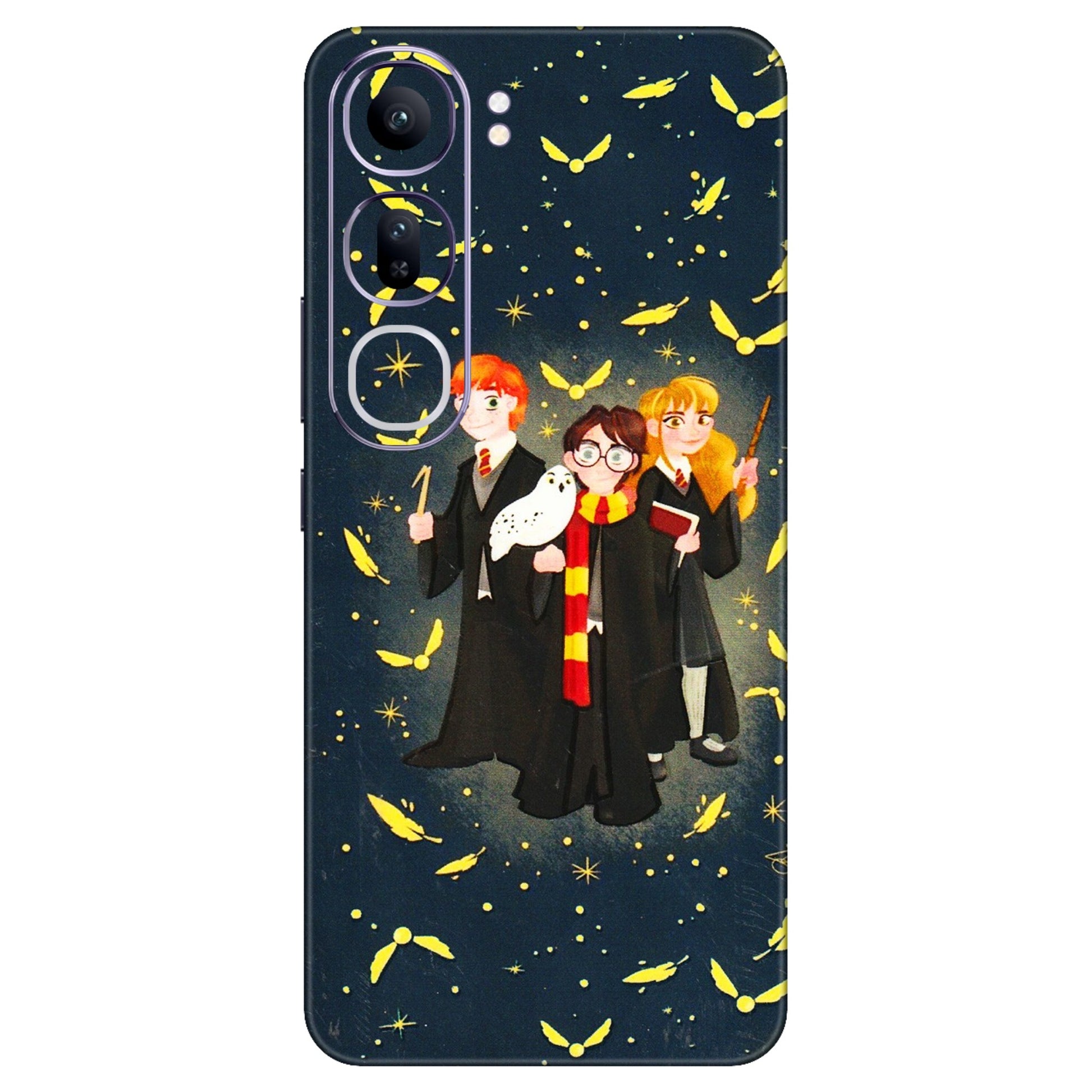 VIVO Y Series Phone Skins (All Models) - Harry Potter - 3D Embossed Finish (L-183) Vivo Y300 (5G)