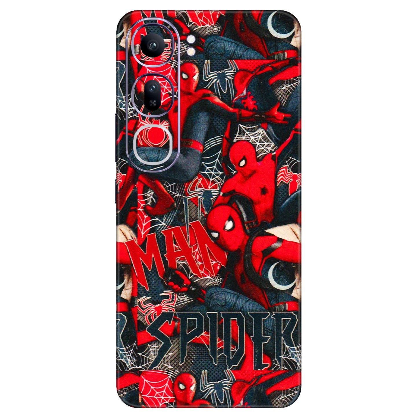 VIVO Y Series Phone Skins (All Models) - SpiderMan Cool - 3D Embossed Finish (L-188) Vivo Y300 (5G)