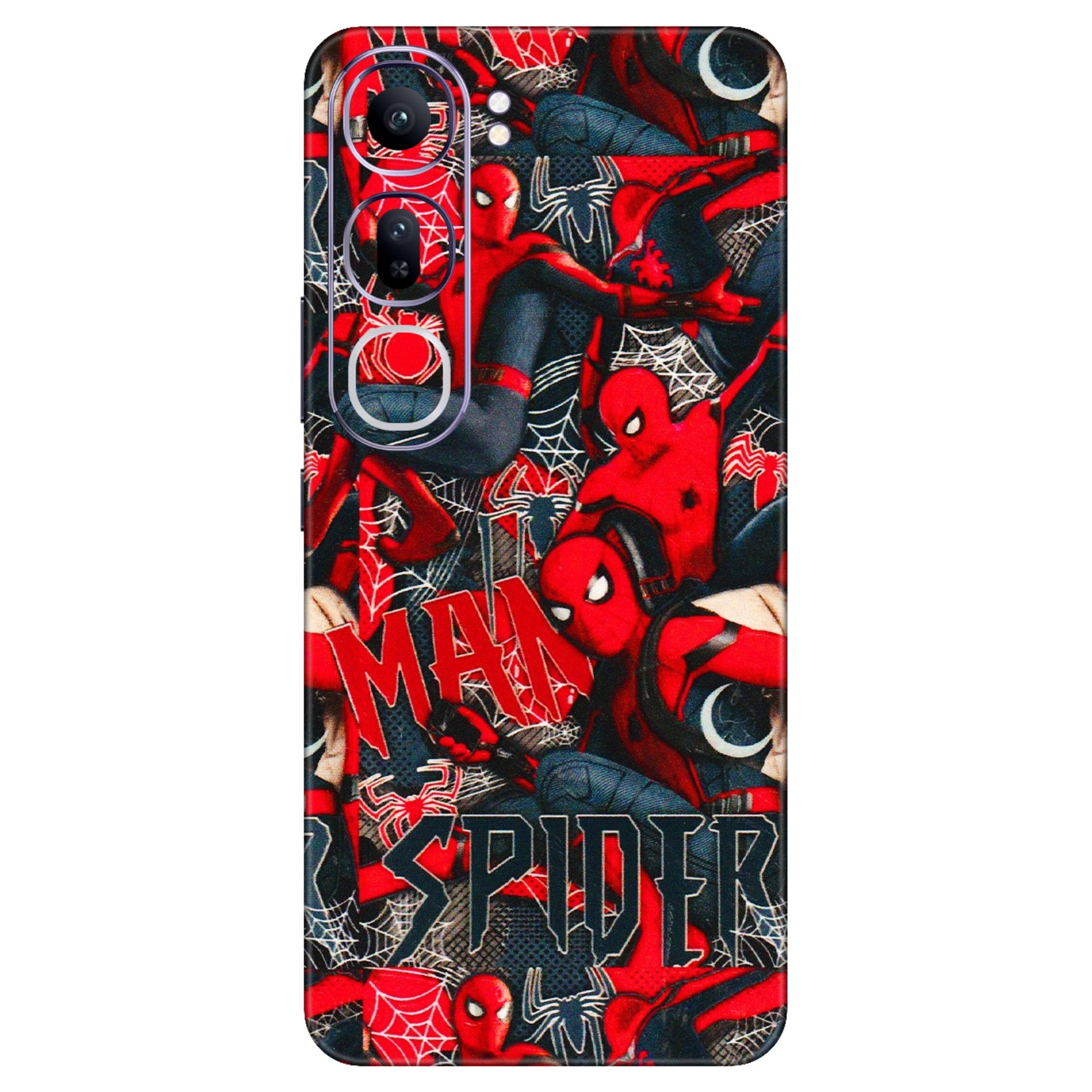 VIVO Y Series Phone Skins (All Models) - SpiderMan Cool - 3D Embossed Finish (L-188) Vivo Y300 (5G)