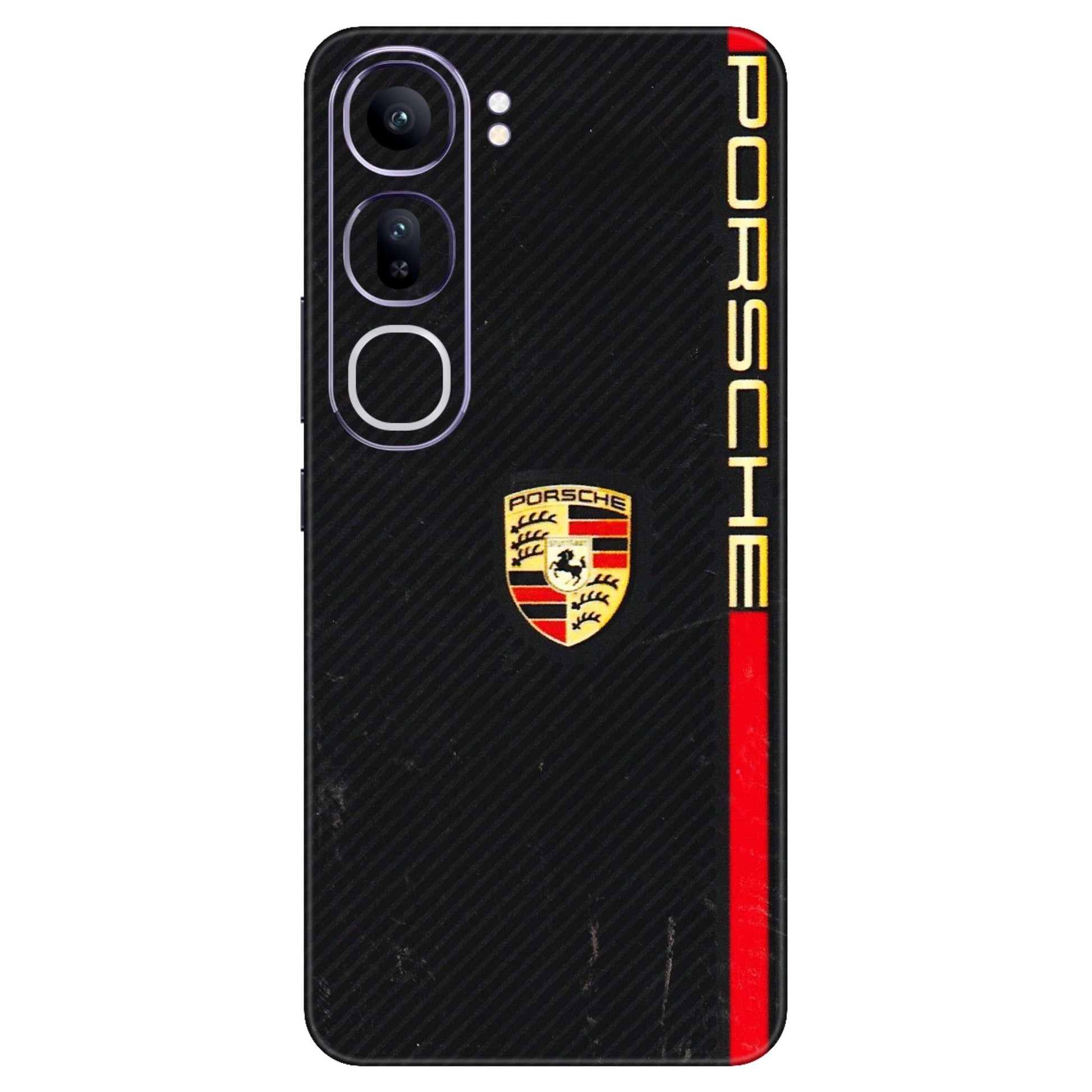 VIVO Y Series Phone Skins (All Models) - Premium Porsche - 3D Embossed Finish (L-225) Vivo Y300 (5G)