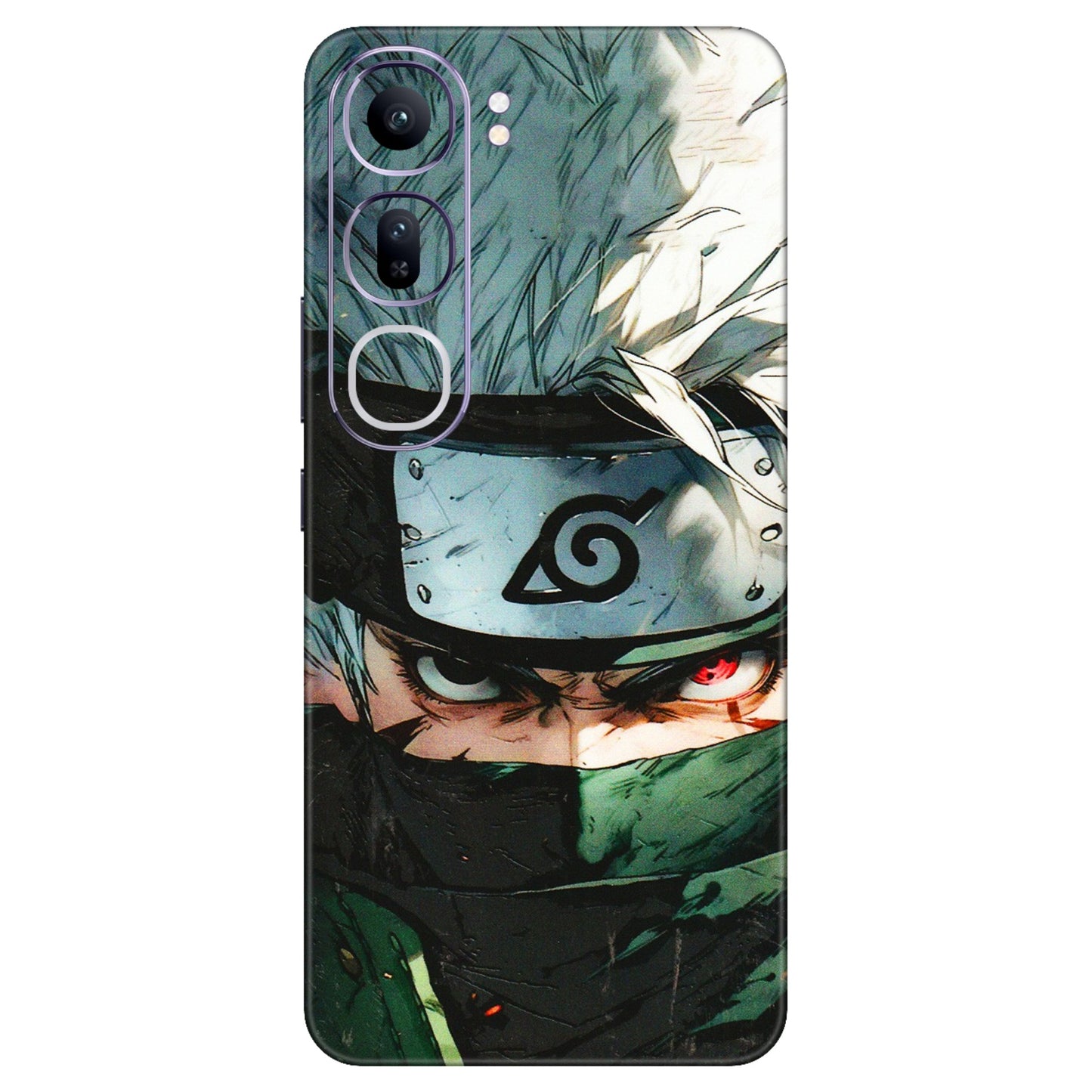 VIVO Y Series Phone Skins (All Models) - Kakashi Red Eye Focus - 3D Embossed Finish (L-227) Vivo Y300 (5G)