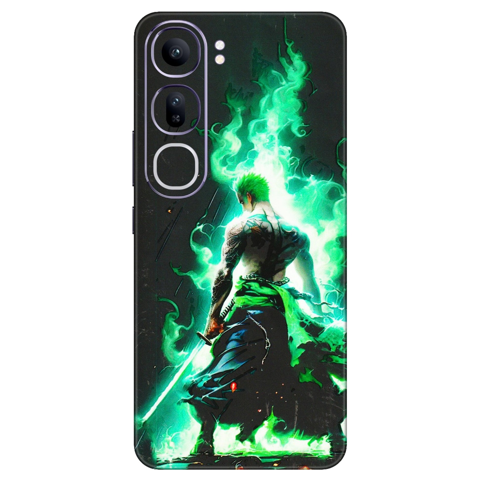 VIVO Y Series Phone Skins (All Models) - Zoro Sword - 3D Embossed Finish (L-241) Vivo Y300 (5G)
