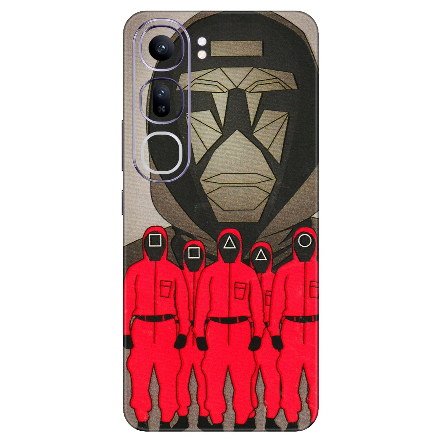 VIVO Y Series Phone Skins (All Models) - Squid Game Hero - 3D Embossed Finish (L-245) Vivo Y300 (5G)