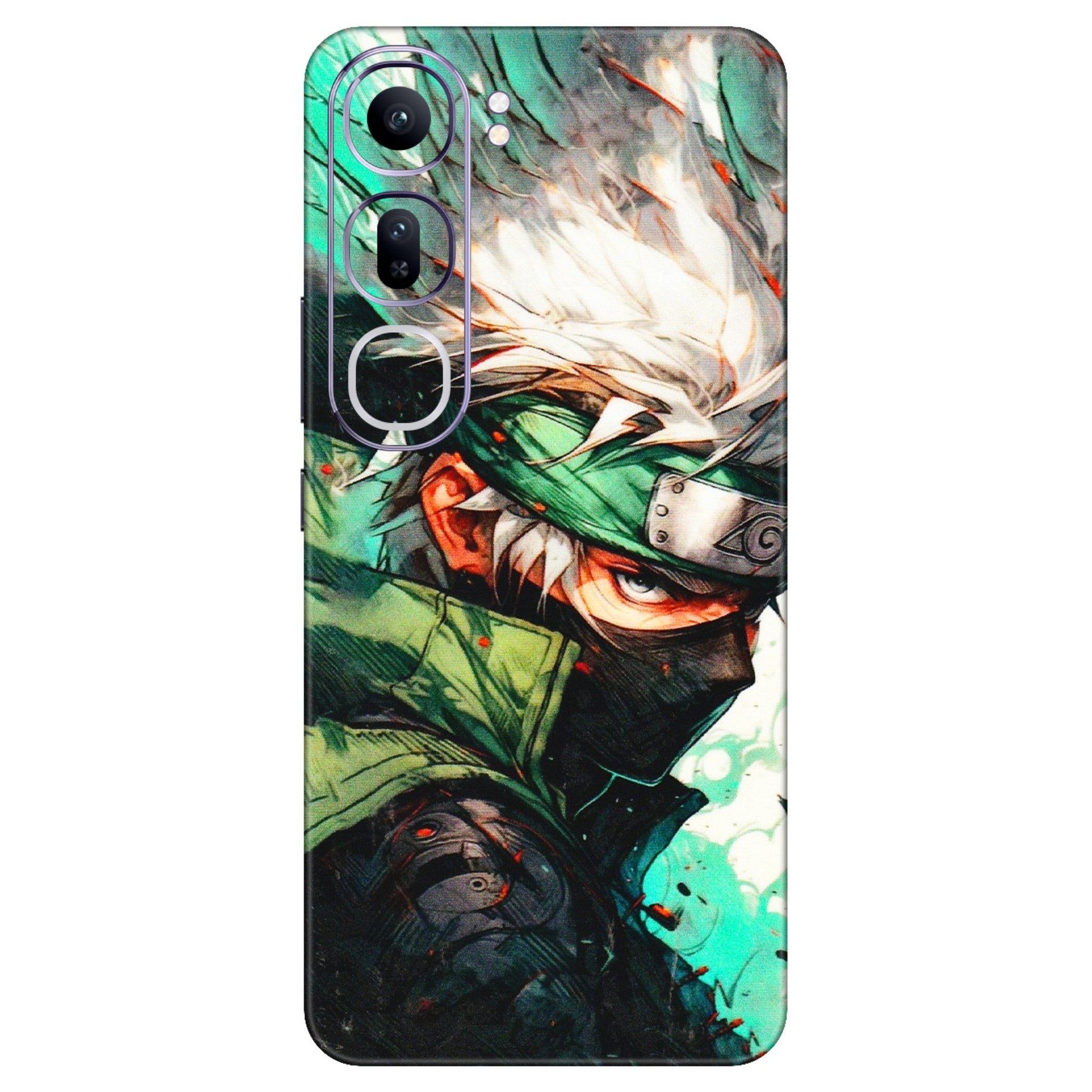 VIVO Y Series Phone Skins (All Models) - Kakashi Side Profile - 3D Embossed Finish (L-249) Vivo Y300 (5G)