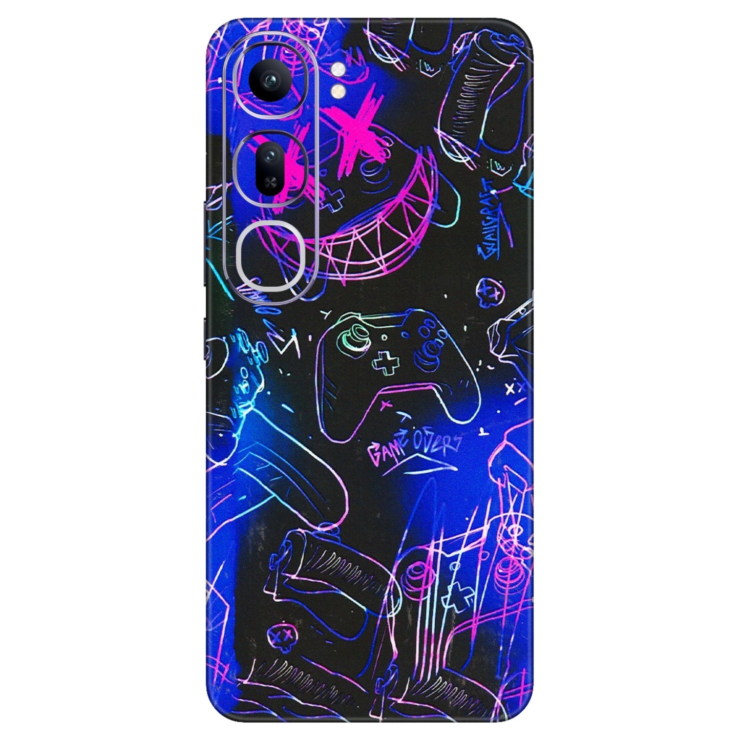 VIVO Y Series Phone Skins (All Models) - Gamers Paradise - 3D Embossed Finish (L-258) Vivo Y300 (5G)