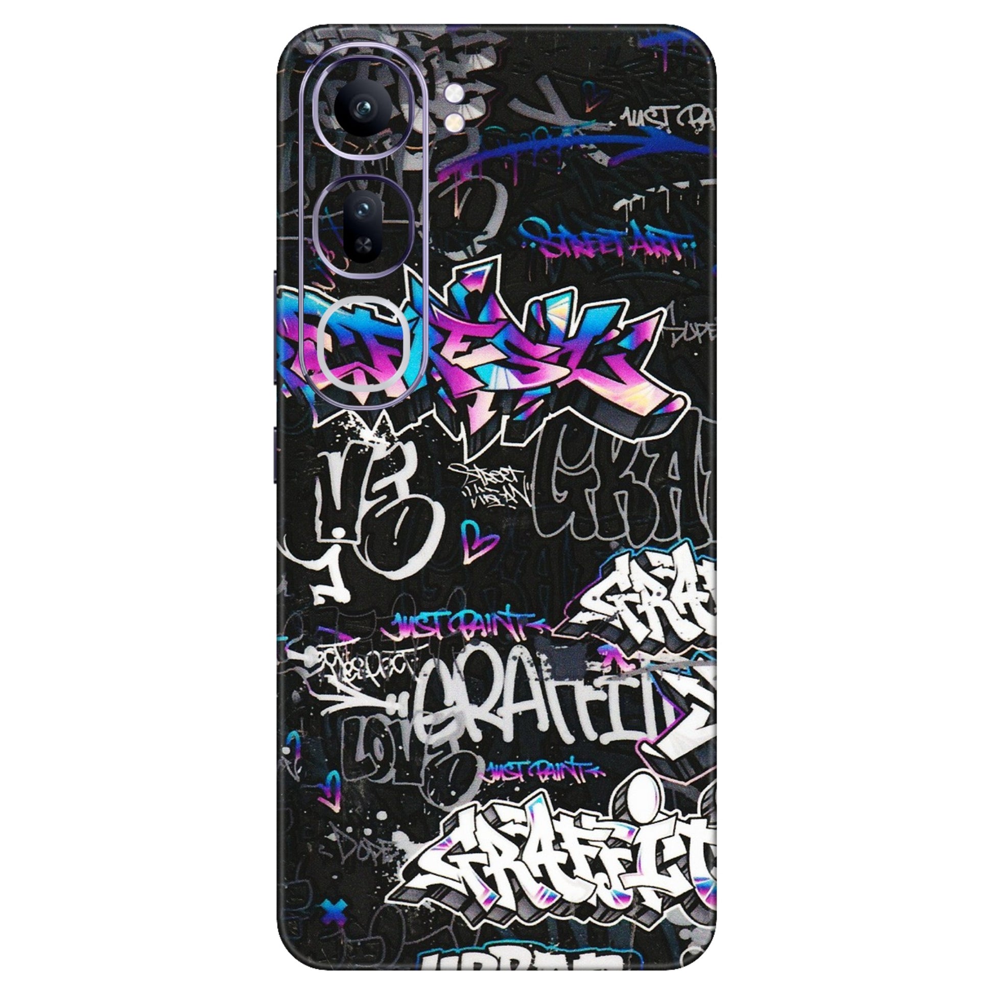 VIVO Y Series Phone Skins (All Models) - Graffiti Killer - 3D Embossed Finish (L-274) Vivo Y300 (5G)