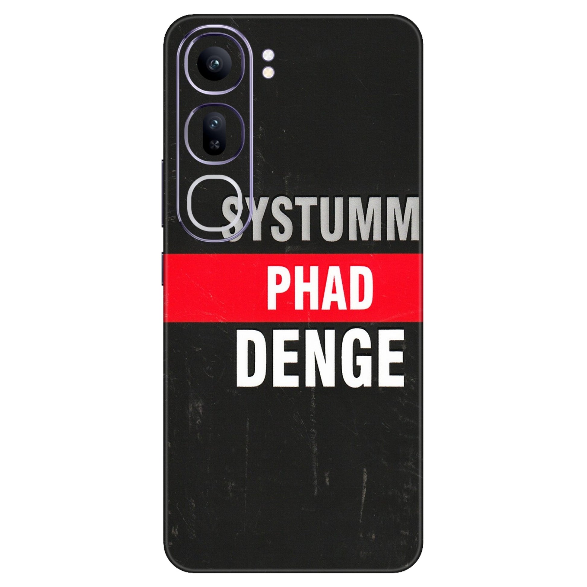 VIVO Y Series Phone Skins (All Models) - Systumm Phad Denge - 3D Embossed Finish (L-278) Vivo Y300 (5G)