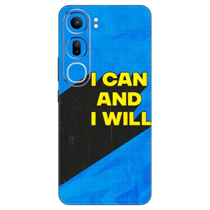 VIVO Y Series Phone Skins (All Models) - I Can And I Will - 3D Embossed Finish (L-281) Vivo Y300 (5G)