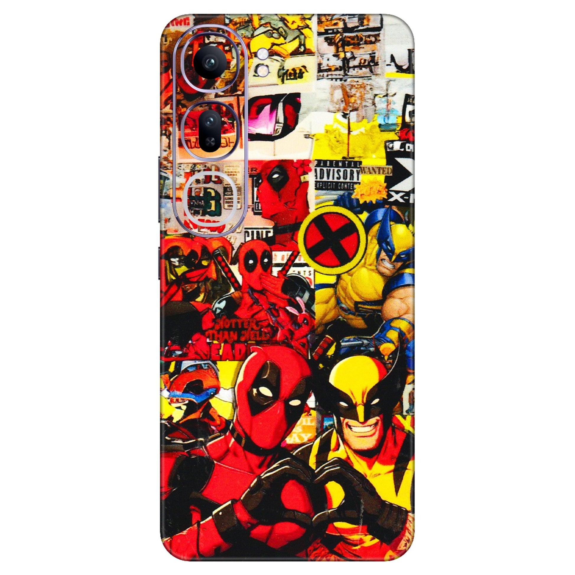 VIVO Y Series Phone Skins (All Models) - Spidy Wolverine - 3D Embossed Finish (L-310) Vivo Y300 (5G)