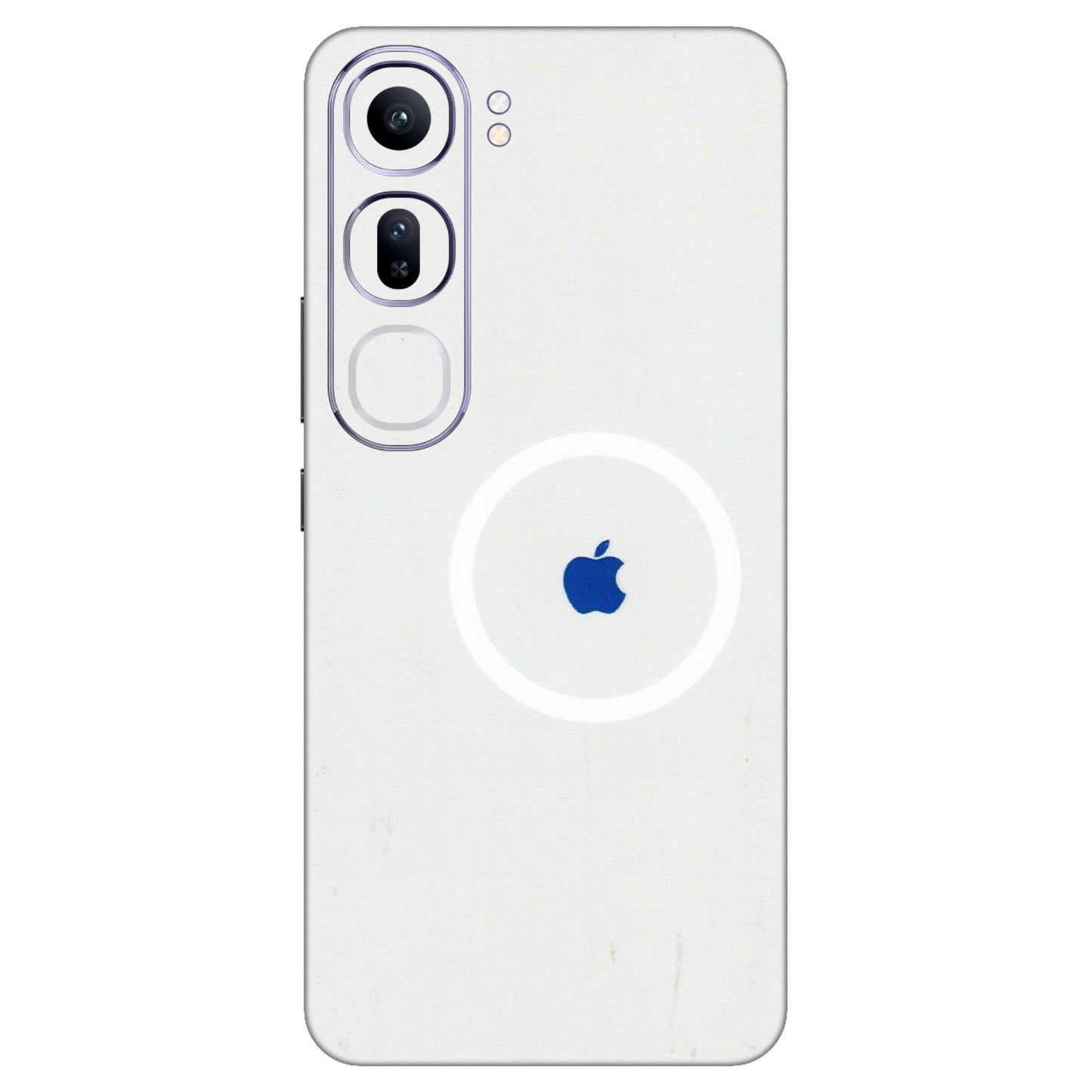 VIVO Y Series Phone Skins (All Models) - iPhone Magsafe Logo - 3D Embossed Finish (L-320) Vivo Y300 (5G)