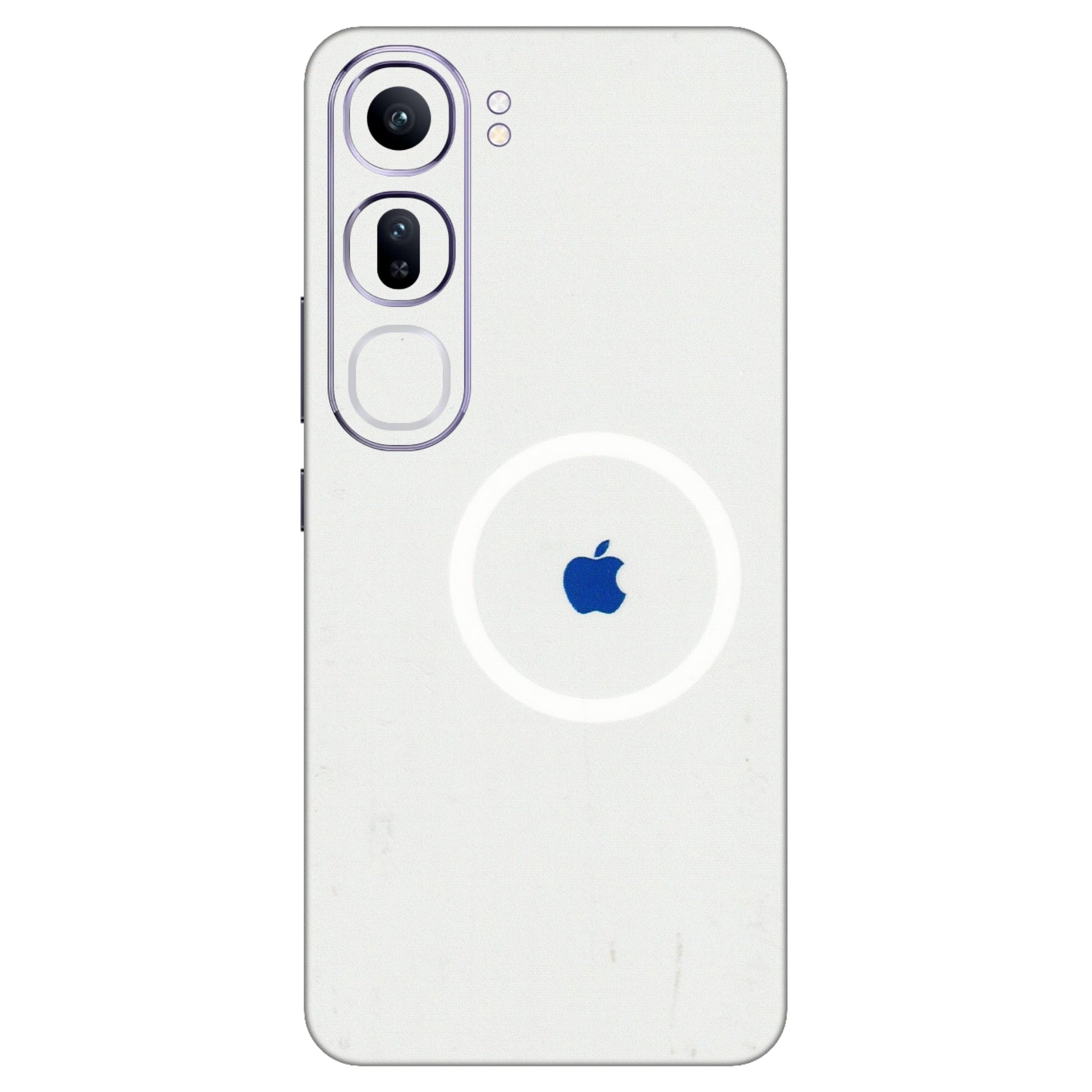 VIVO Y Series Phone Skins (All Models) - iPhone Magsafe Logo - 3D Embossed Finish (L-320) Vivo Y300 (5G)