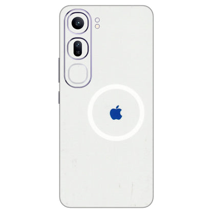 VIVO Y Series Phone Skins (All Models) - iPhone Magsafe Logo - 3D Embossed Finish (L-320) Vivo Y300 (5G)