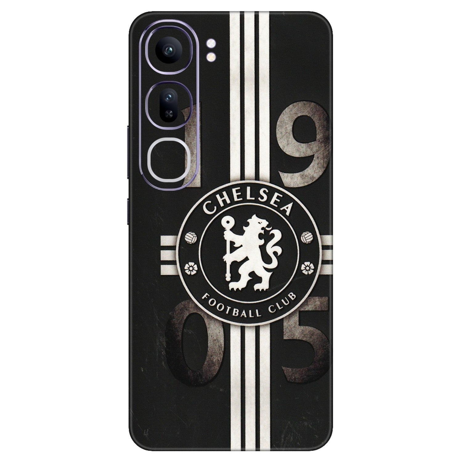 VIVO Y Series Phone Skins (All Models) - Chelsea Fan Club - 3D Embossed Finish (L-36) Vivo Y300 (5G)
