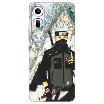 VIVO Y Series Phone Skins (All Models) - Kakashi Hatake Naruto Anime - 3D Embossed Finish (L-46) Vivo Y300 (5G)