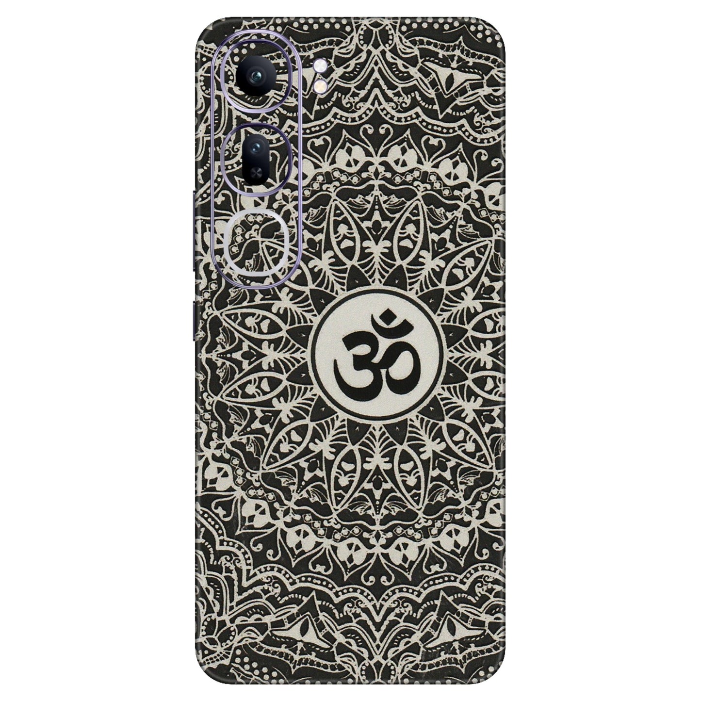 VIVO Y Series Phone Skins (All Models) - Aum Elegant Mandala - 3D Embossed Finish (L-62) Vivo Y300 (5G)