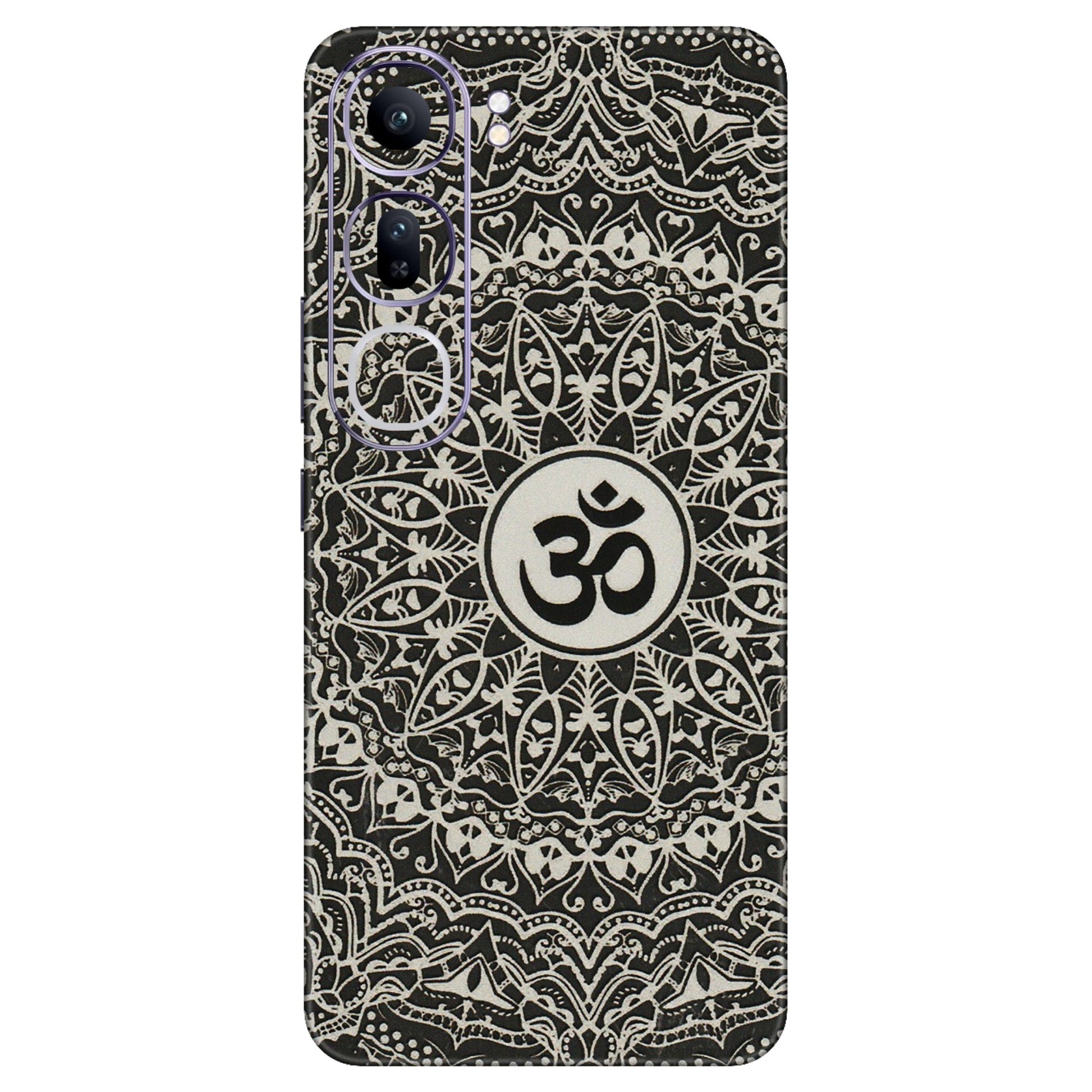 VIVO Y Series Phone Skins (All Models) - Aum Elegant Mandala - 3D Embossed Finish (L-62) Vivo Y300 (5G)