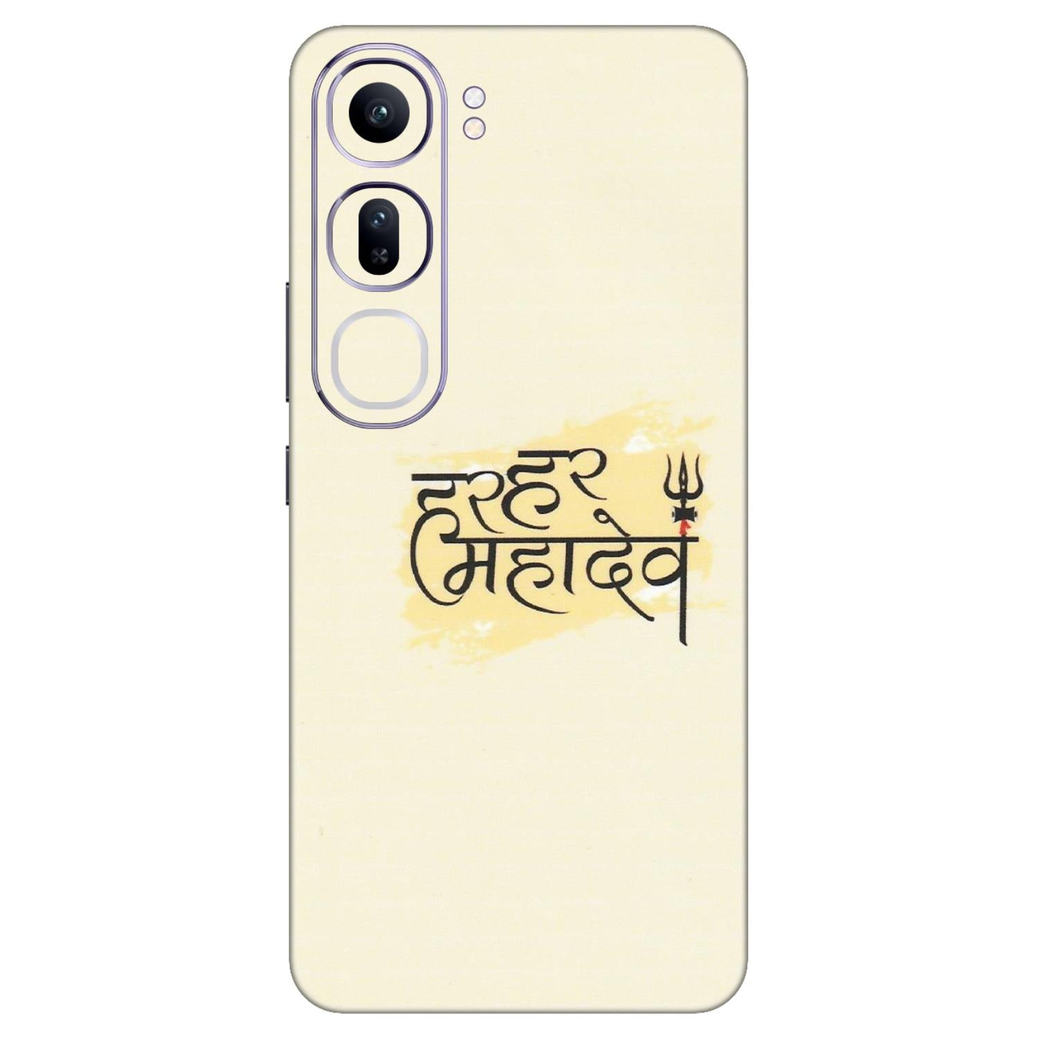 VIVO Y Series Phone Skins (All Models) - Har Har Mahadev - Matte Finish (M-10) Vivo Y300 (5G)