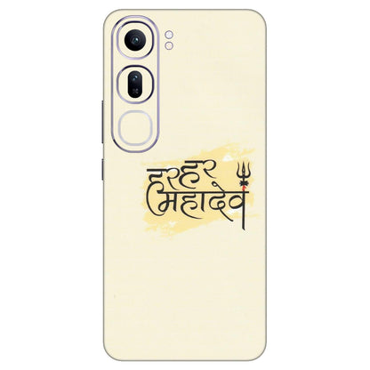 VIVO Y Series Phone Skins (All Models) - Har Har Mahadev - Matte Finish (M-10) Vivo Y300 (5G)