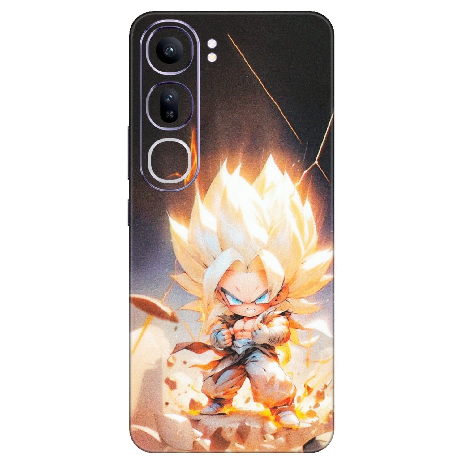 VIVO Y Series Phone Skins (All Models) - Goku Dragon Cute Anime - Matte Finish (M-131) Vivo Y300 (5G)
