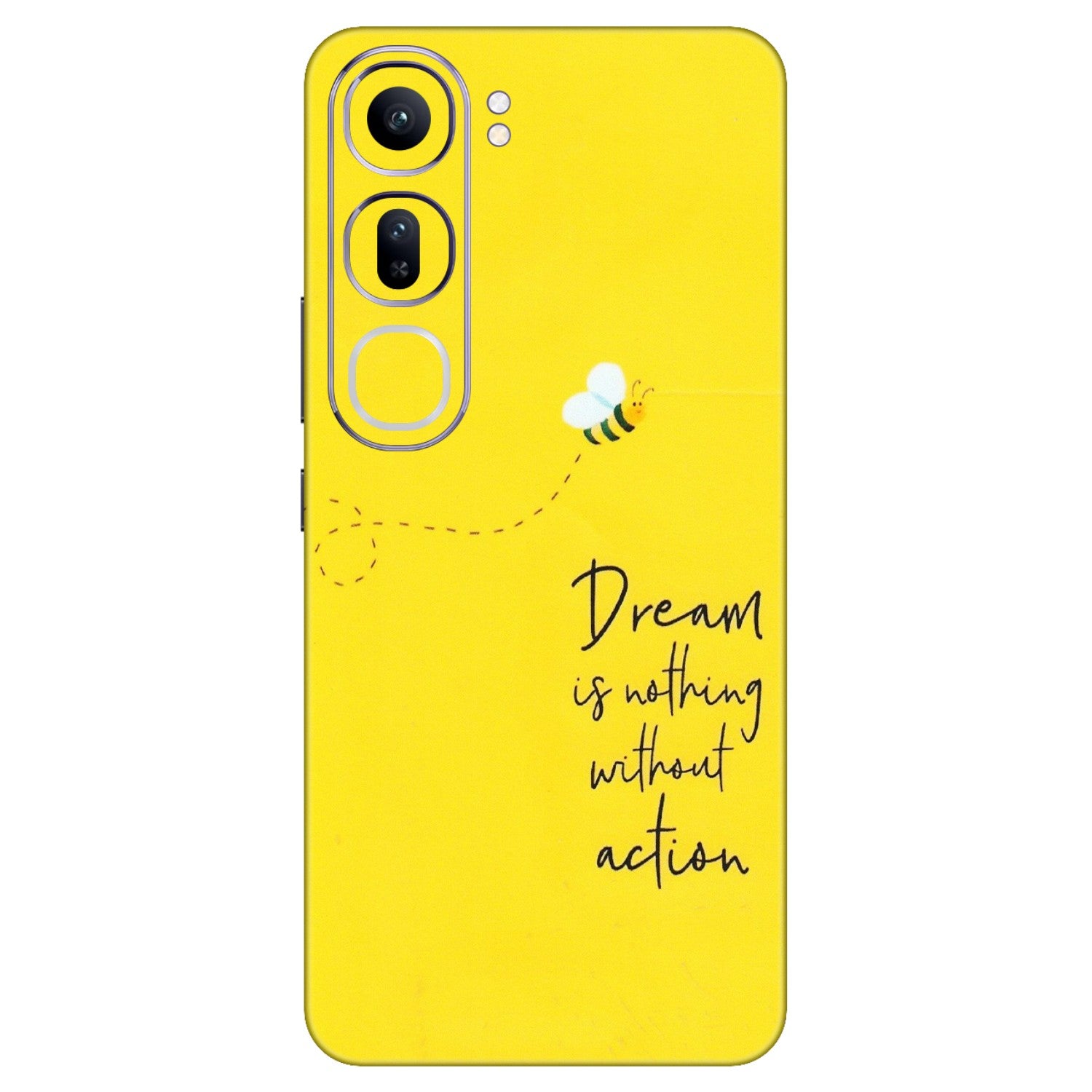 VIVO Y Series Phone Skins (All Models) - Dream Is Nothing Without Action - Matte Finish (M-138) Vivo Y300 (5G)