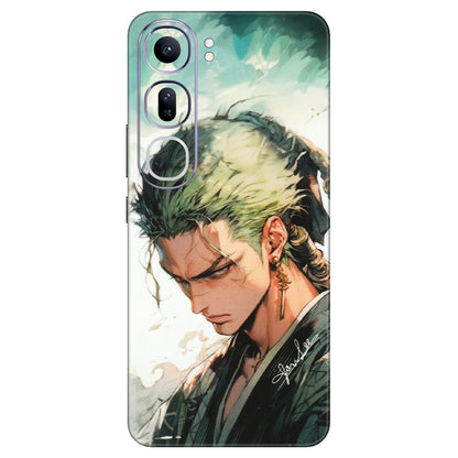 VIVO Y Series Phone Skins (All Models) - New Roronoa Zoro One Picece Anime - Matte Finish (M-140) Vivo Y300 (5G)