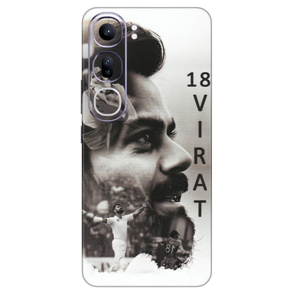VIVO Y Series Phone Skins (All Models) - Virat Kohli Cricketer - Matte Finish (M-163) Vivo Y300 (5G)