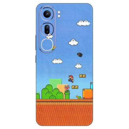 VIVO Y Series Phone Skins (All Models) - Mario Game Scene - Matte Finish (M-24)
