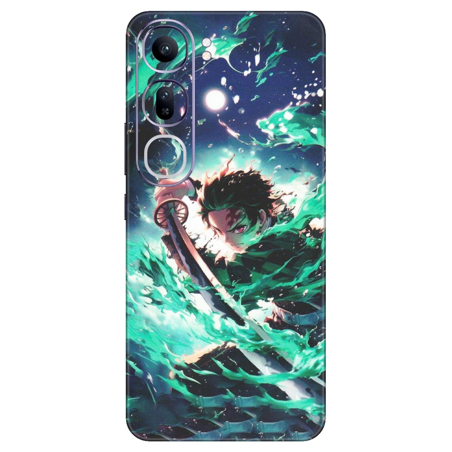 VIVO Y Series Phone Skins (All Models) - Sword Fighter Anime - Matte Finish (M-29) Vivo Y300 (5G)