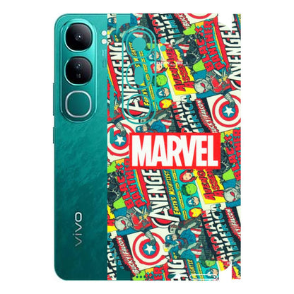 VIVO Y Series Phone Skins (All Models) - Marvel Comic Lover - Matte Finish (M-30) Vivo Y300 (5G)