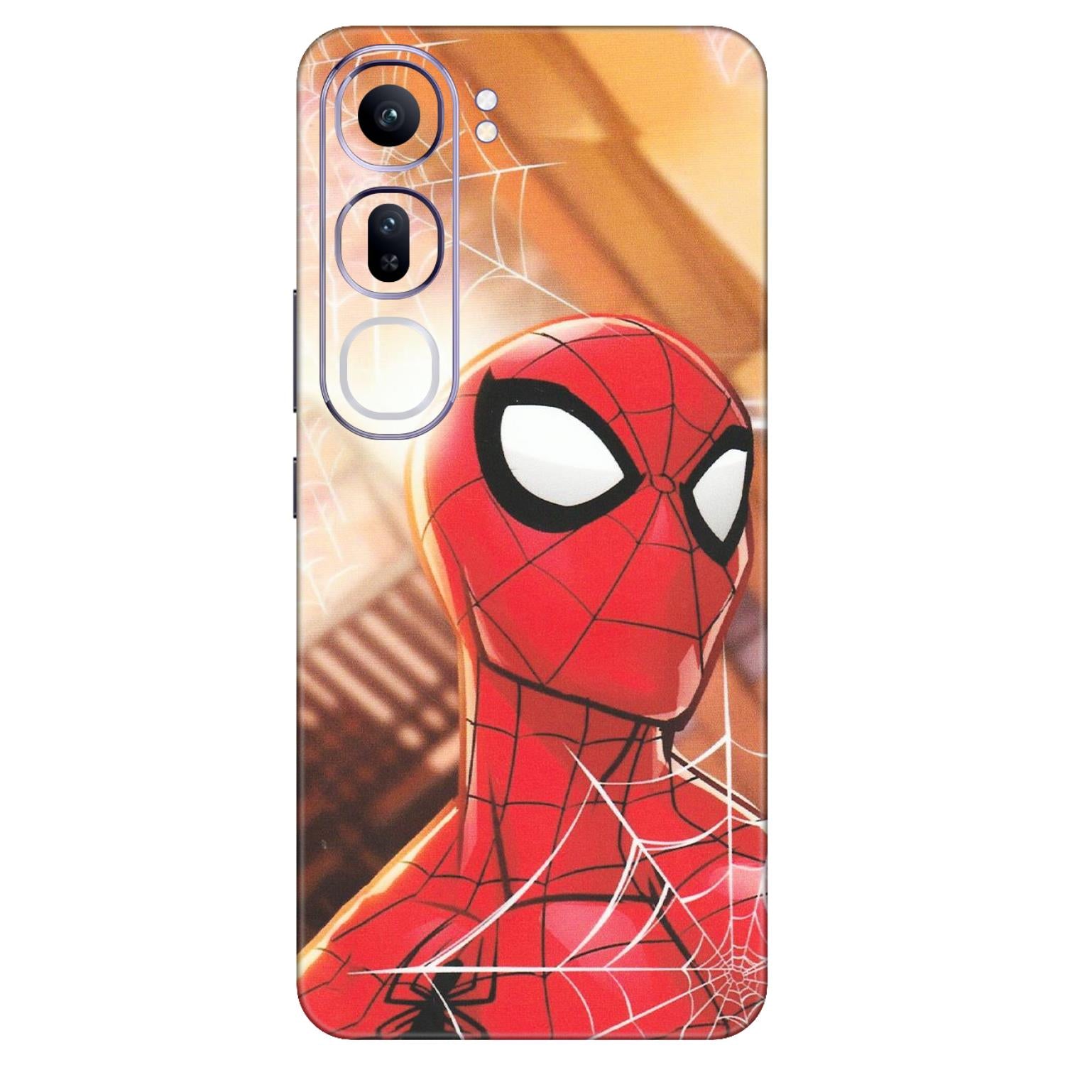 VIVO Y Series Phone Skins (All Models) - Spiderman Face New - Matte Finish (M-41) Vivo Y300 (5G)