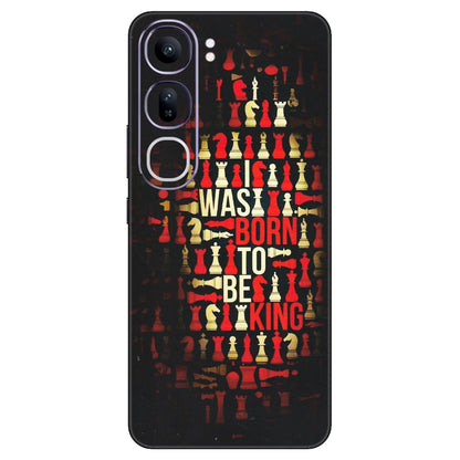 VIVO Y Series Phone Skins (All Models) - Born To Be King - Matte Finish (M-73) Vivo Y300 (5G)