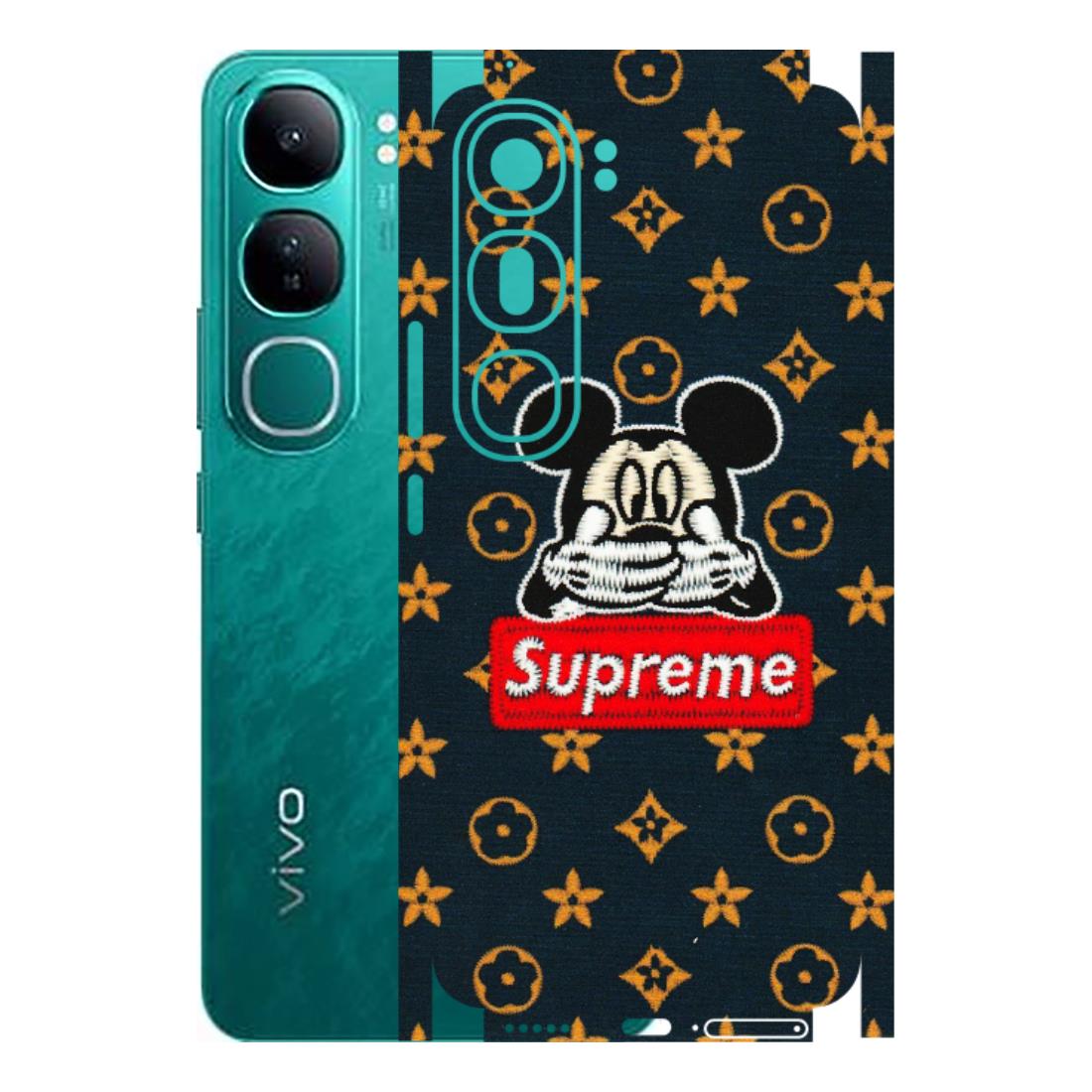 VIVO Y Series Phone Skins (All Models) - Mickey Supreme - Matte Finish (M-83) Vivo Y300 (5G)