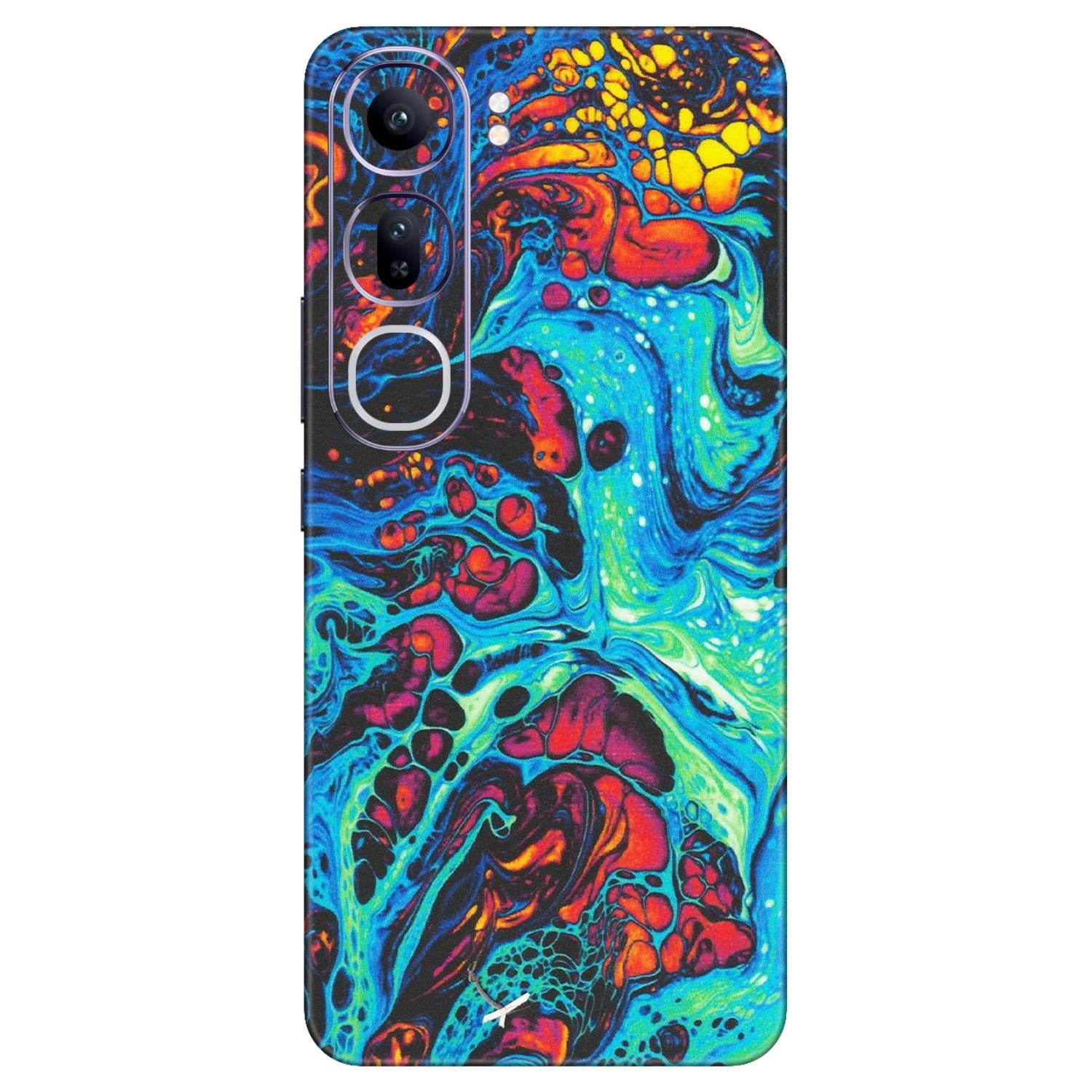 VIVO Y Series Phone Skins (All Models) - Majestic Galactic Marbel - Matte Finish (M-85) Vivo Y300 (5G)