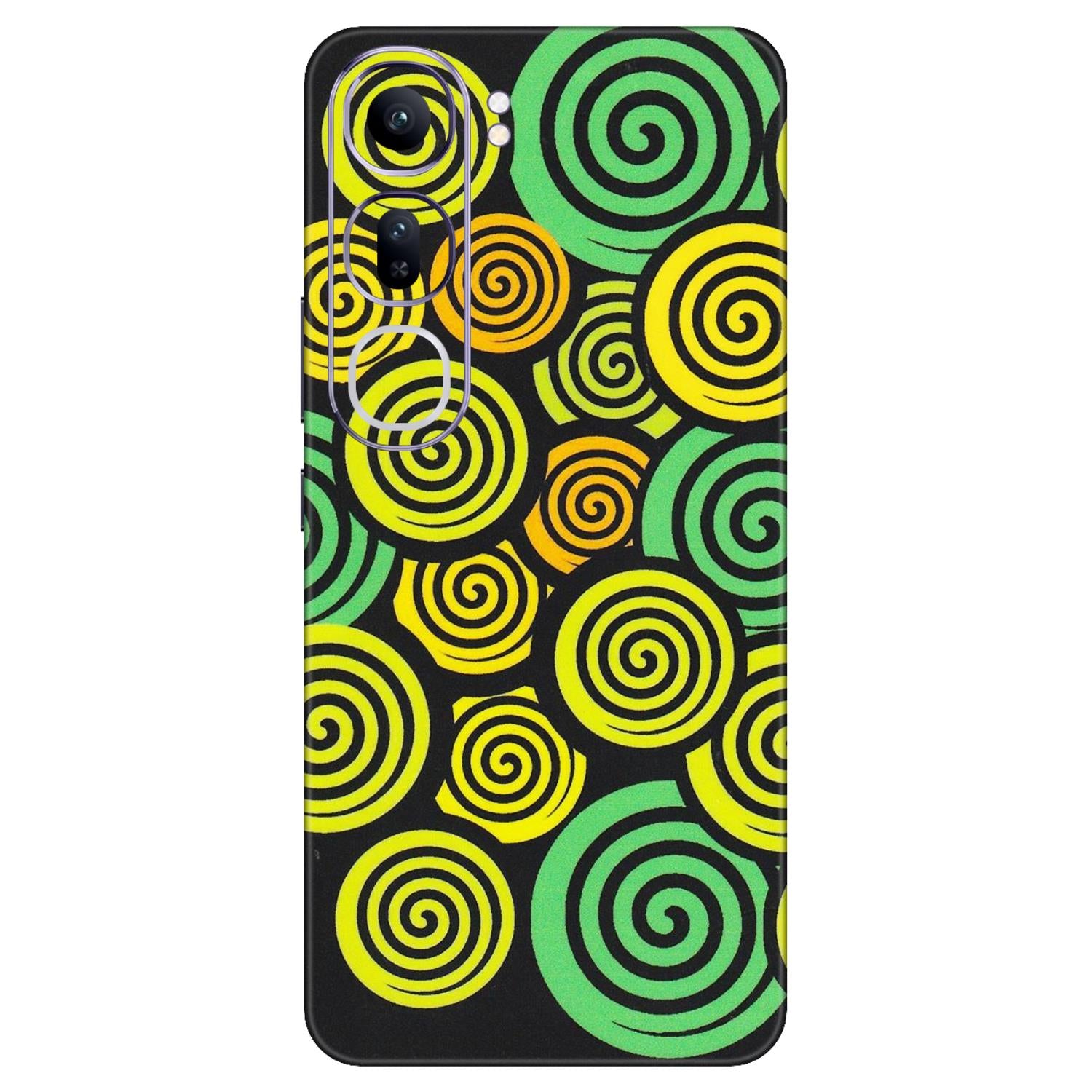 VIVO Y Series Phone Skins (All Models) - Crazy Spiral - Matte Finish (M-91) Vivo Y300 (5G)