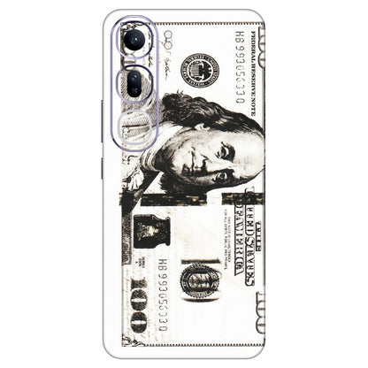 VIVO Y Series Phone Skins (All Models) - 100 Dollar Currency - Transparent Finish (T-01) Vivo Y300 (5G)