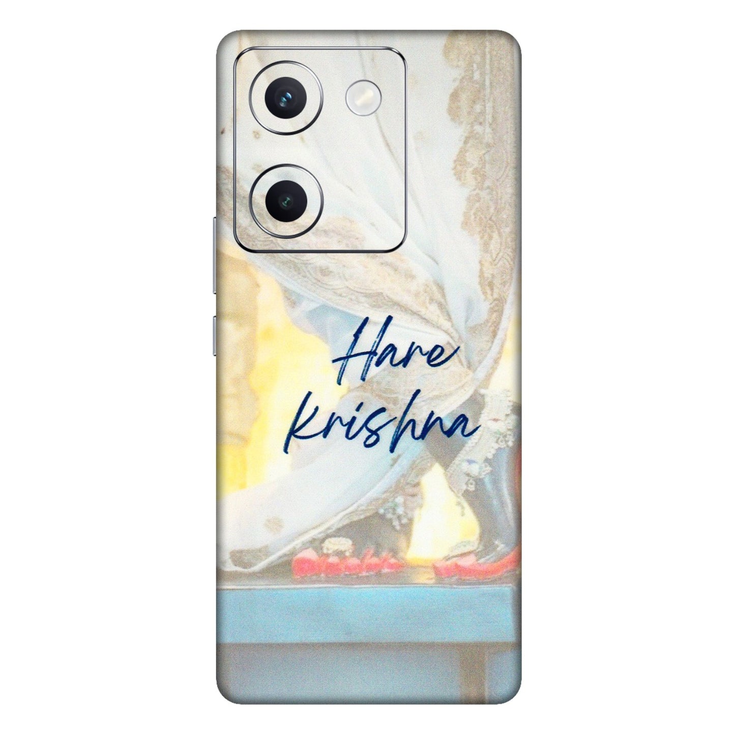 VIVO Y Series Phone Skins (All Models) - Hare Krishna - 3D Embossed Finish (L-03) Vivo Y300 Plus (5G)