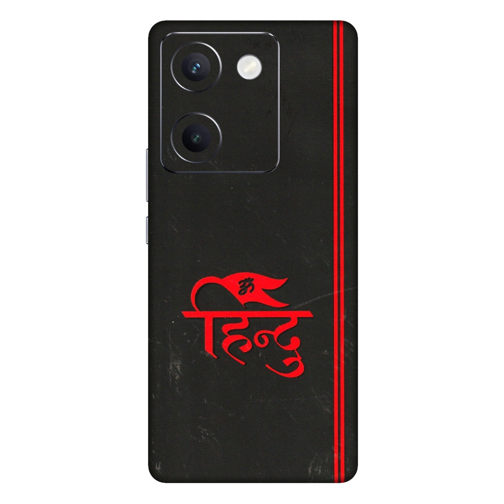 VIVO Y Series Phone Skins (All Models) - Hindu Black - 3D Embossed Finish (L-153) Vivo Y300 Plus (5G)