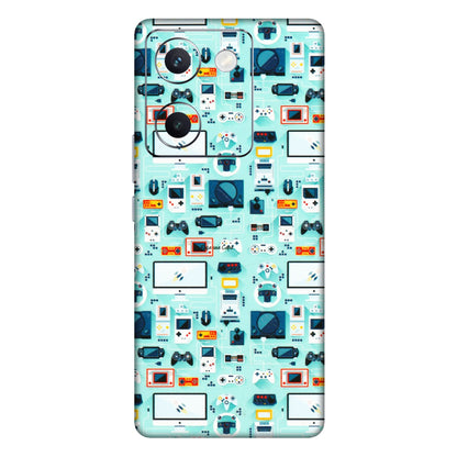VIVO Y Series Phone Skins (All Models) - Gadgets Doodle - 3D Embossed Finish (L-184) Vivo Y300 Plus (5G)