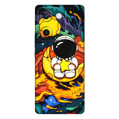 VIVO Y Series Phone Skins (All Models) - Baby Astronaut - 3D Embossed Finish (L-197) Vivo Y300 Plus (5G)