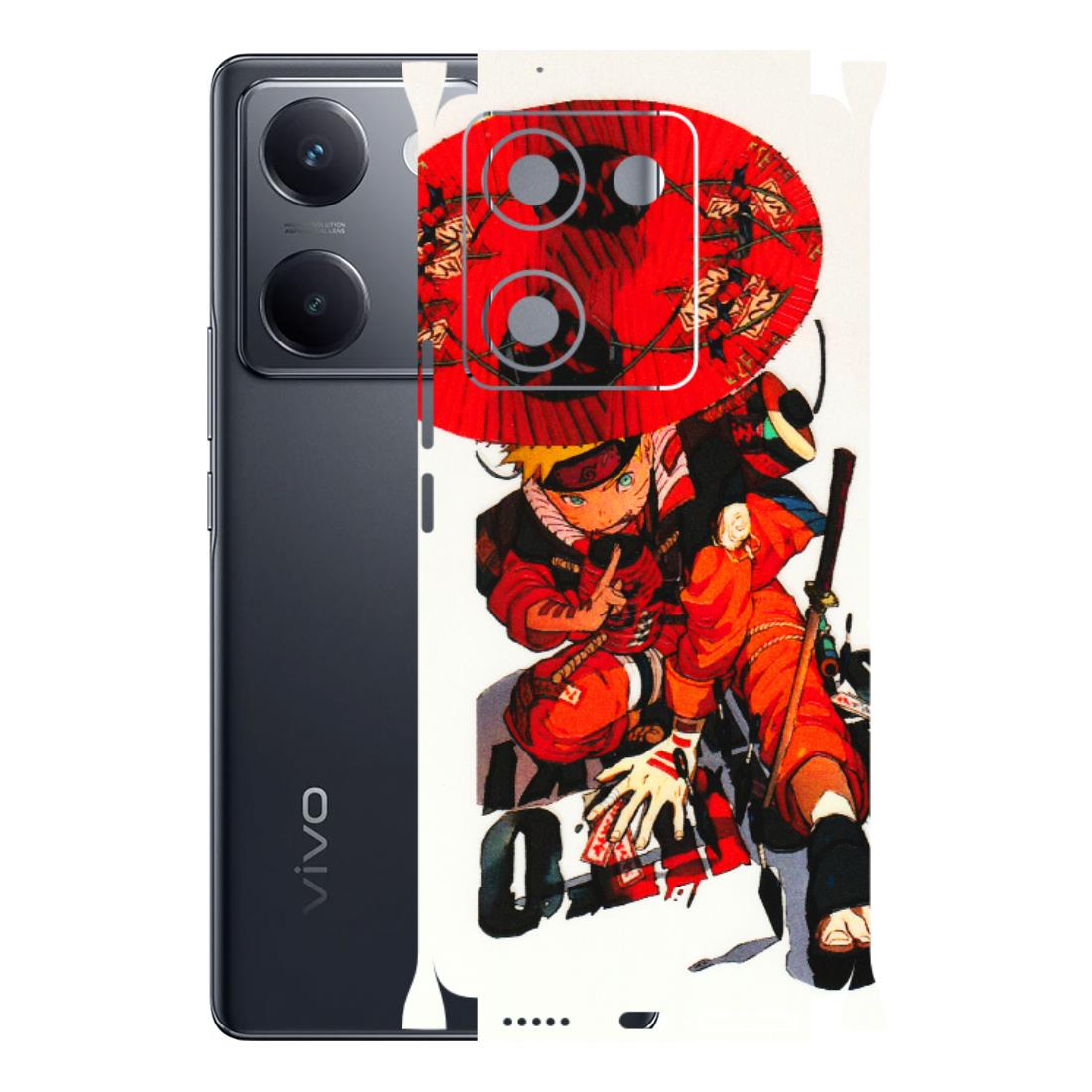 VIVO Y Series Phone Skins (All Models) - Naruto - 3D Embossed Finish (L-208) Vivo Y300 Plus (5G)