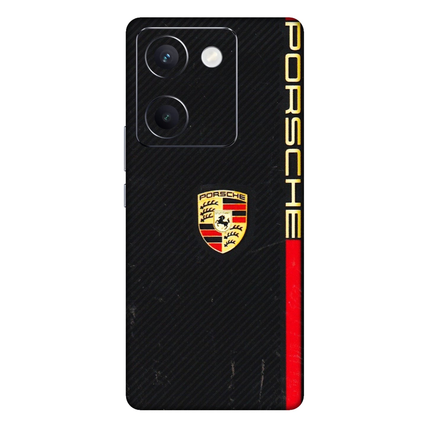 VIVO Y Series Phone Skins (All Models) - Premium Porsche - 3D Embossed Finish (L-225) Vivo Y300 Plus (5G)