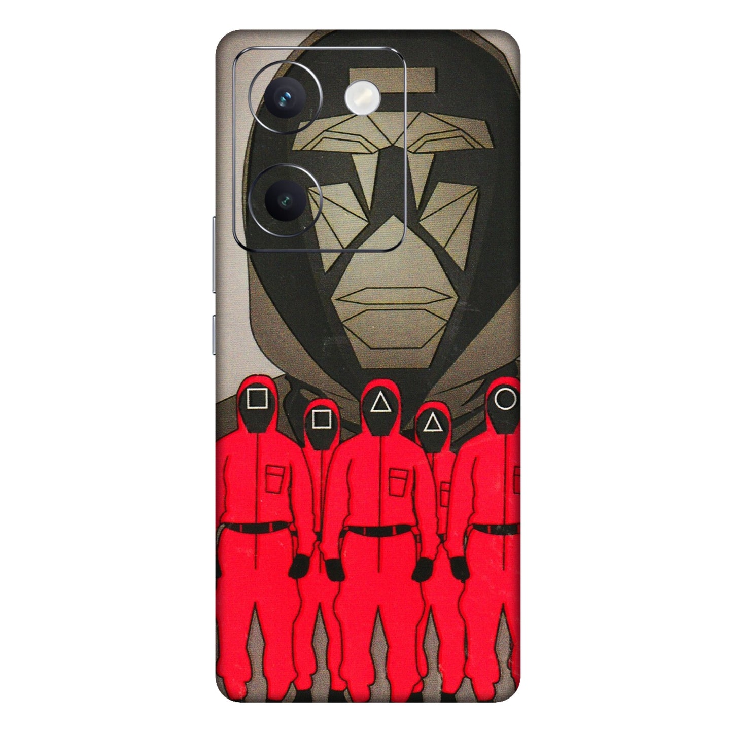 VIVO Y Series Phone Skins (All Models) - Squid Game Hero - 3D Embossed Finish (L-245) Vivo Y300 Plus (5G)