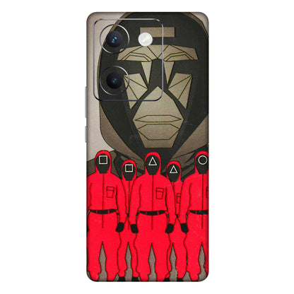 VIVO Y Series Phone Skins (All Models) - Squid Game Hero - 3D Embossed Finish (L-245) Vivo Y300 Plus (5G)