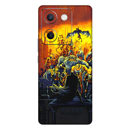 VIVO Y Series Phone Skins (All Models) - Games Doodles - 3D Embossed Finish (L-24) Vivo Y300 Plus (5G)