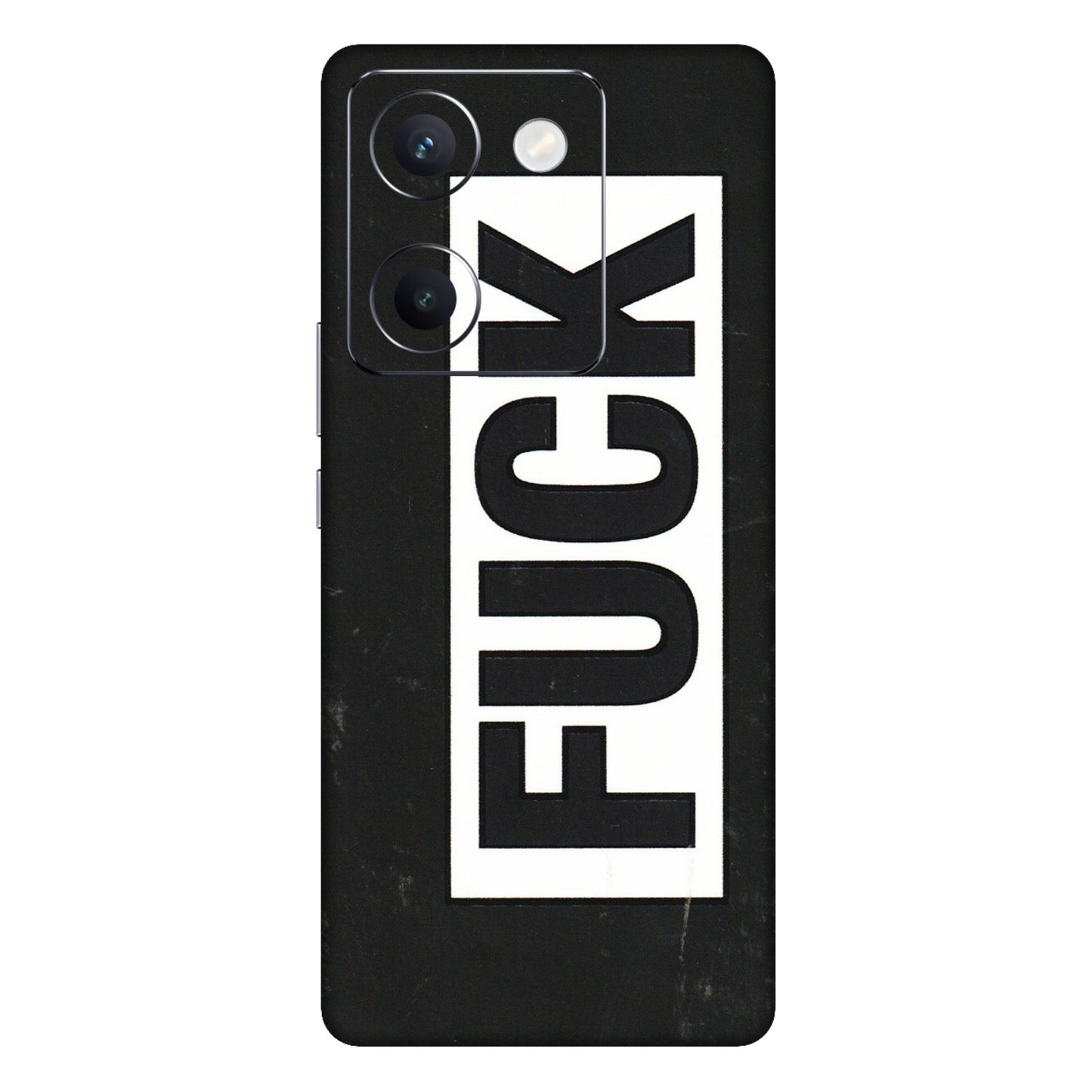 VIVO Y Series Phone Skins (All Models) - The F Word - 3D Embossed Finish (L-255) Vivo Y300 Plus (5G)