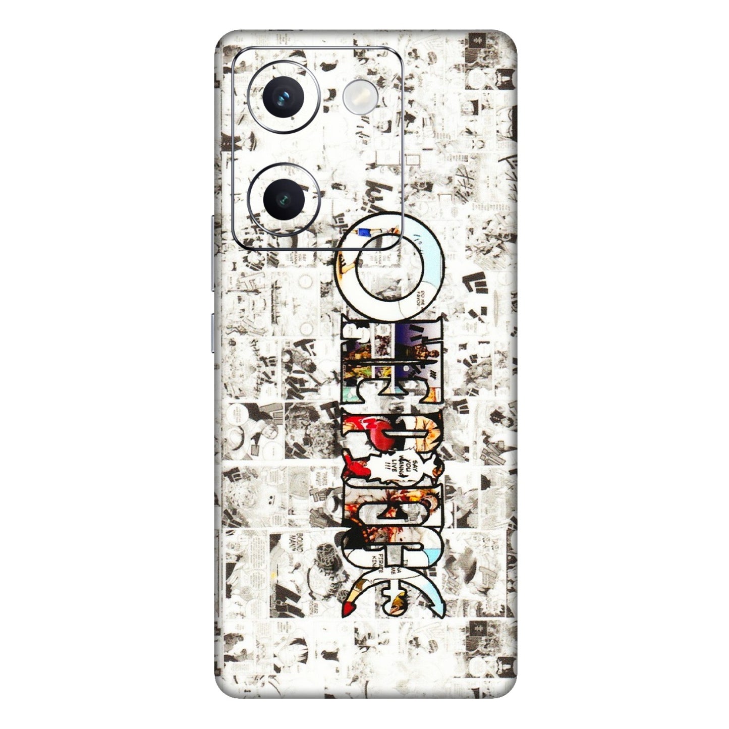 VIVO Y Series Phone Skins (All Models) - One Piece Manga - 3D Embossed Finish (L-26) Vivo Y300 Plus (5G)