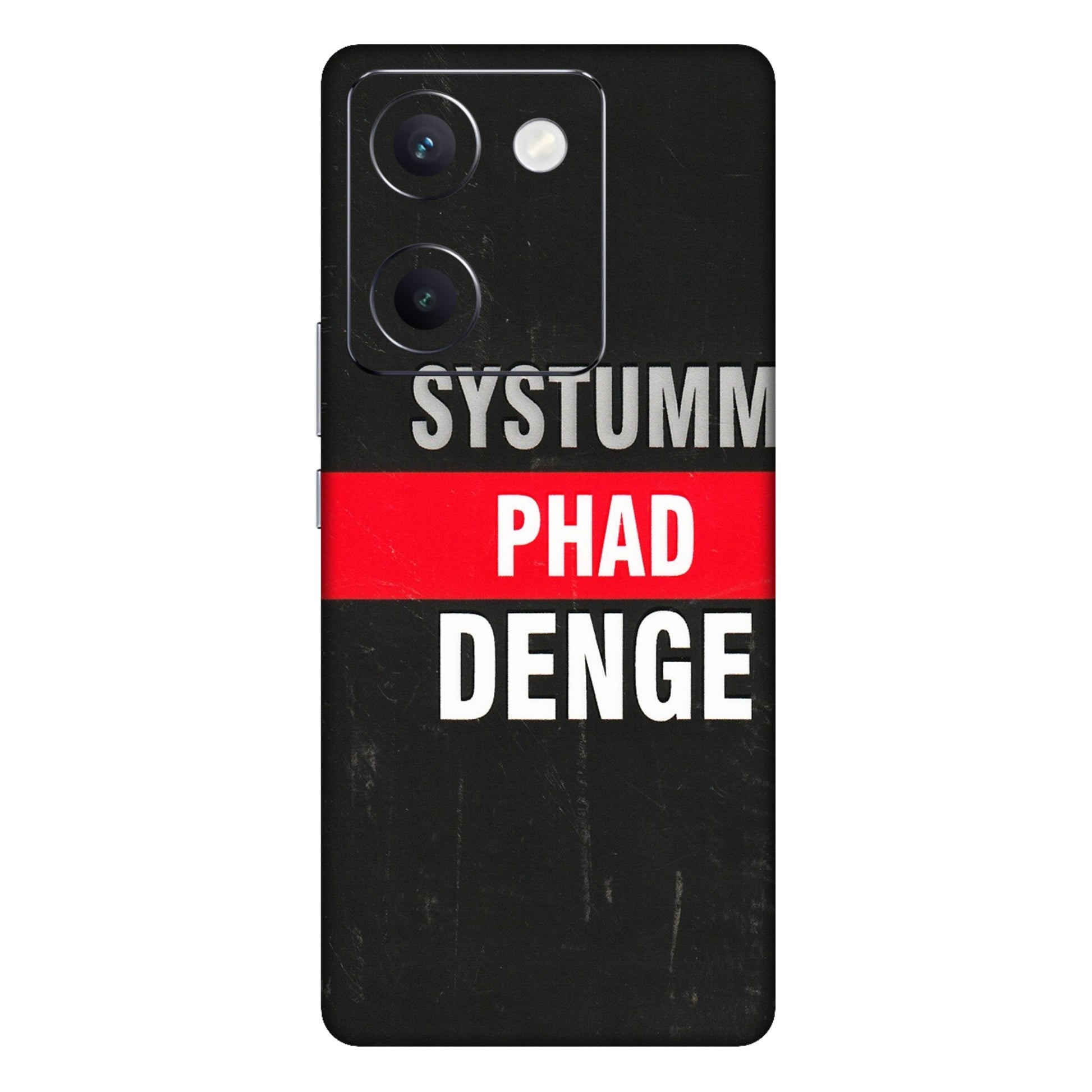 VIVO Y Series Phone Skins (All Models) - Systumm Phad Denge - 3D Embossed Finish (L-278) Vivo Y300 Plus (5G)